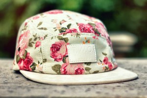 two face london - world's original face floral cap