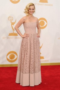 Stylitz - January Jones in custom Givenchy with Cartier - Getty Images