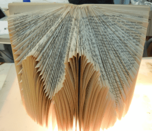 GH for RI inspiration - book sculpture