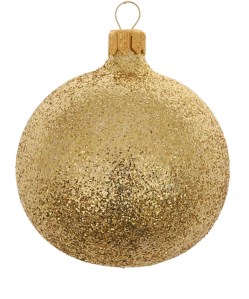 Liberty Gold Glitter Bauble £2.95