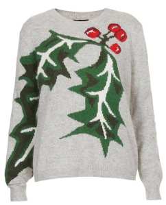 Xmas jumper holly Topshop £50