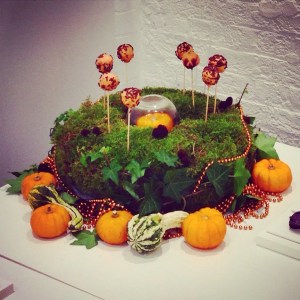 Pumpkin cakepops at Safilo PR - stylitz.com 