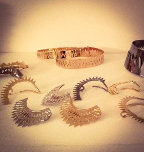 Annelise Michelson SS15 ear cuffs - stylitz.com 