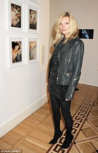 Kate Moss leather jacket Image - Dave Bennett
